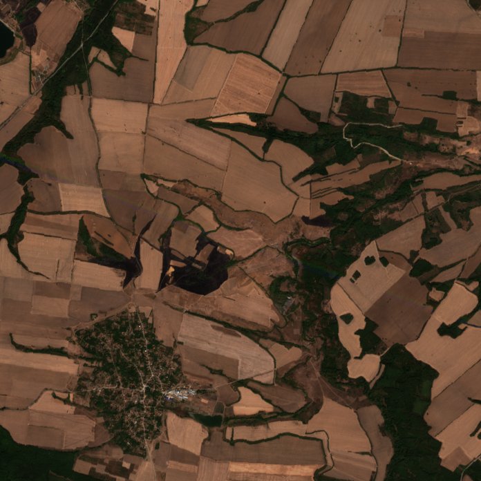 The area before the fire, October 4, 2026