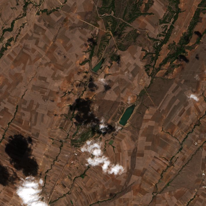 The area before the fire, October 5, 2026