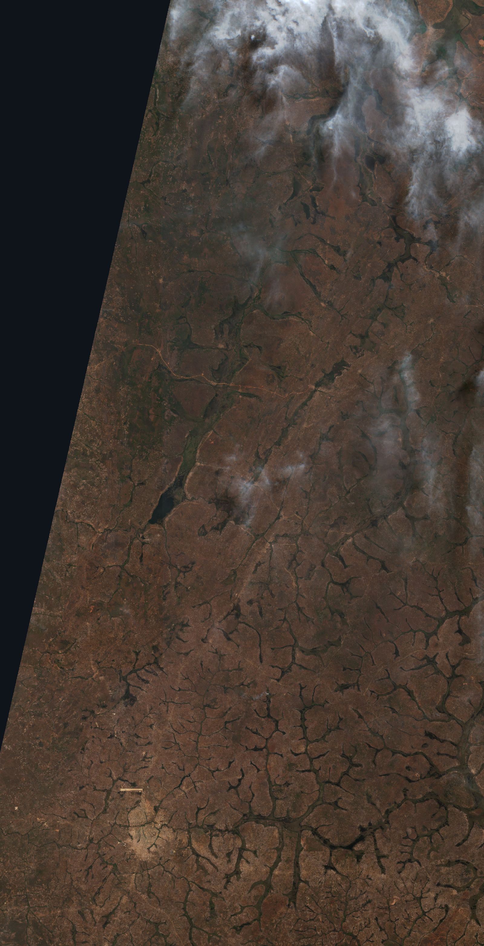 The area after the fire, September 17, 2026
