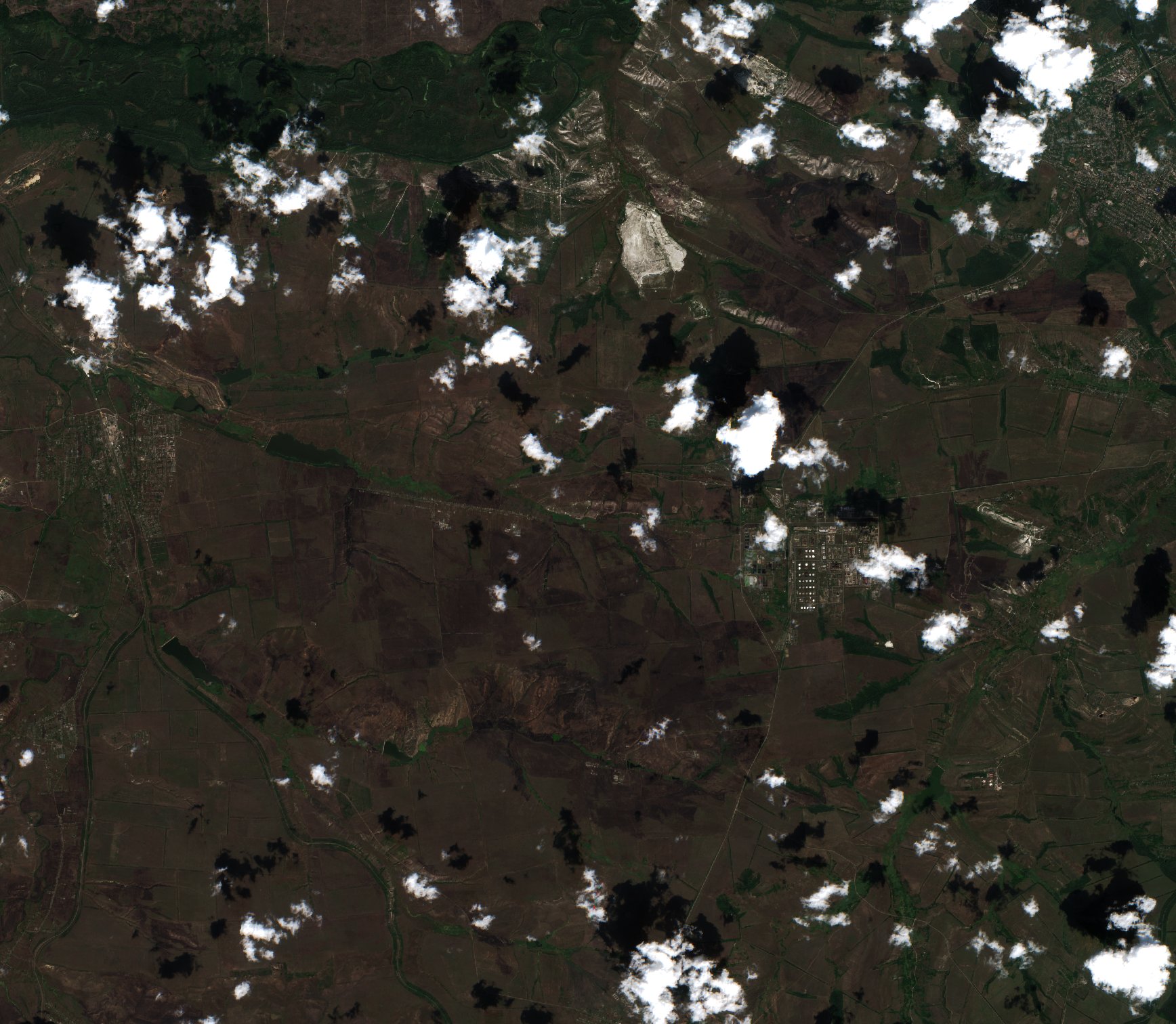 The area after the fire, August 20, 2026