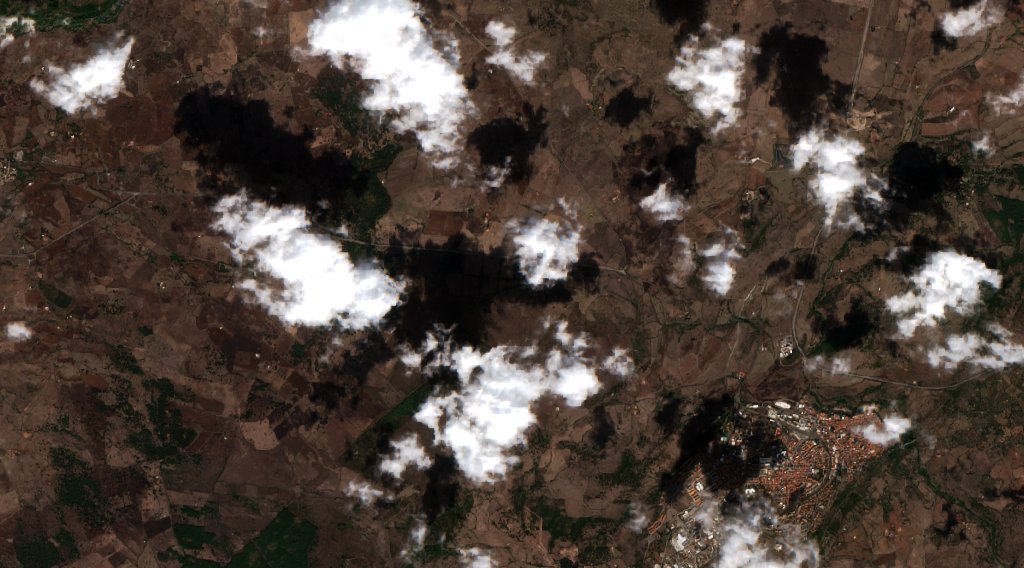 The area after the fire, October 12, 2026