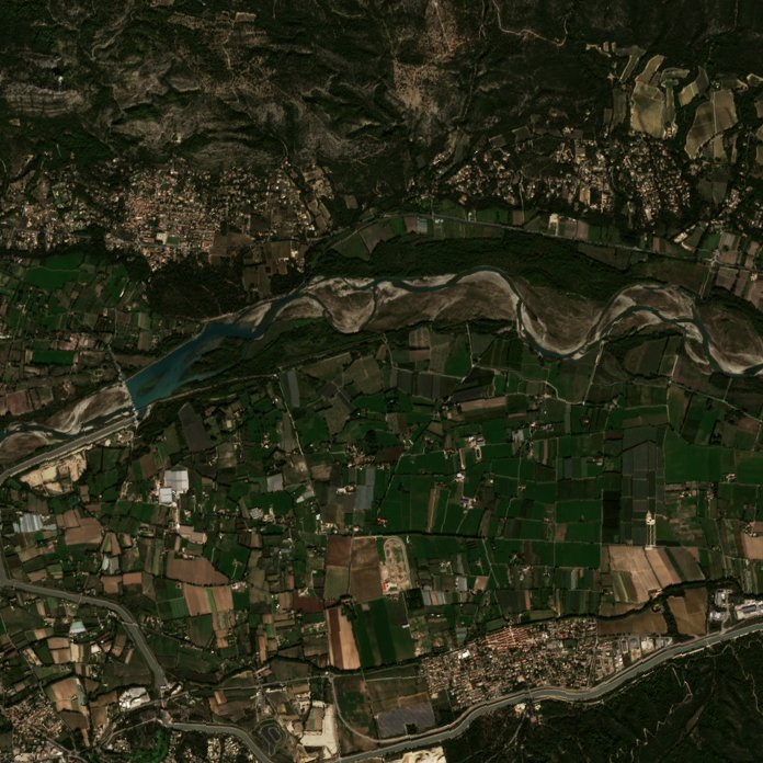 The area before the fire, October 12, 2026
