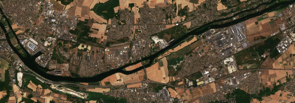 The area before the fire, August 7, 2026