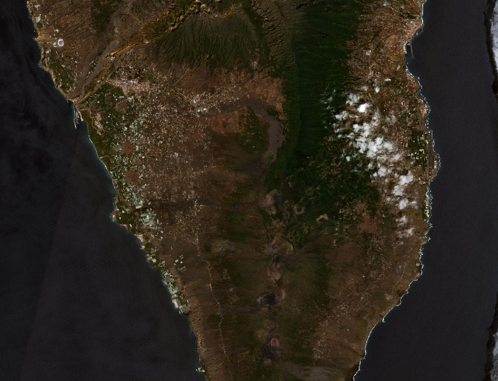 The area before the fire, September 10, 2021