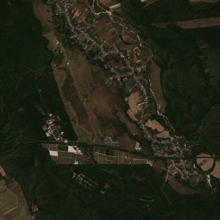 The area before the fire, September 28, 2026