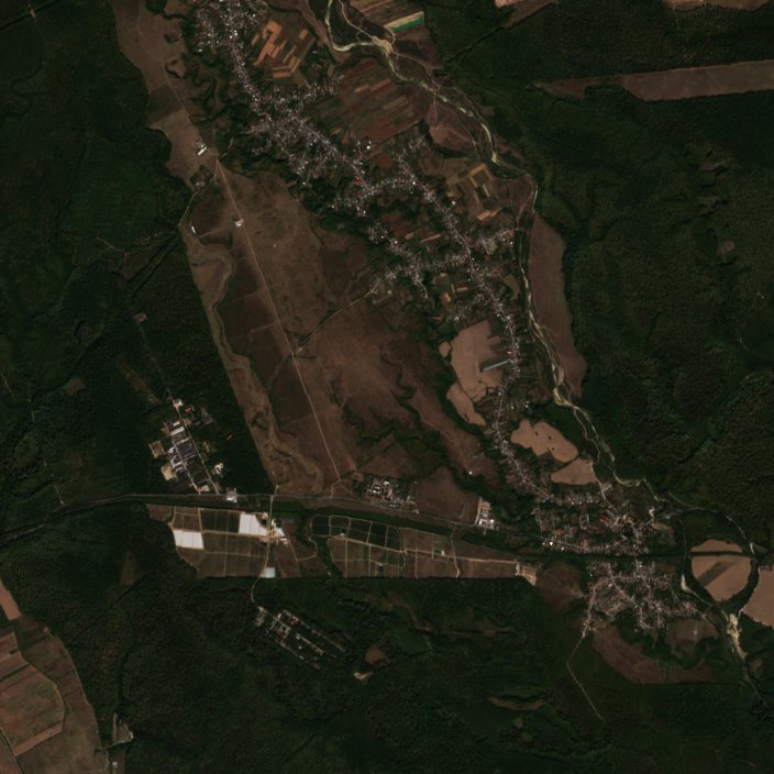 The area after the fire, October 4, 2026