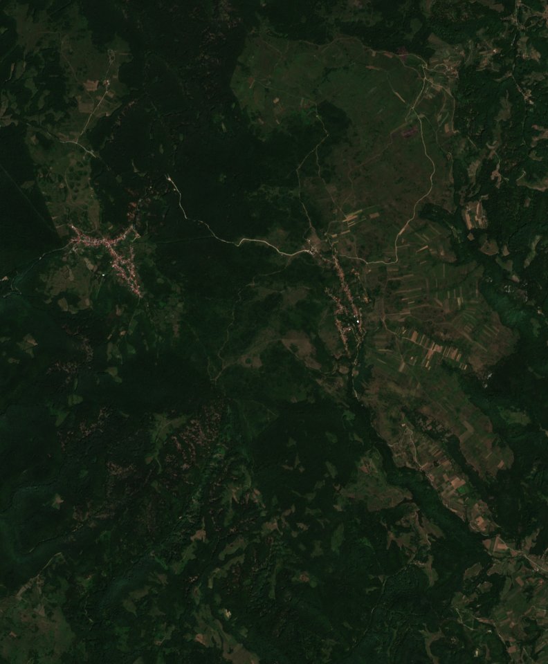 The area before the fire, July 29, 2026
