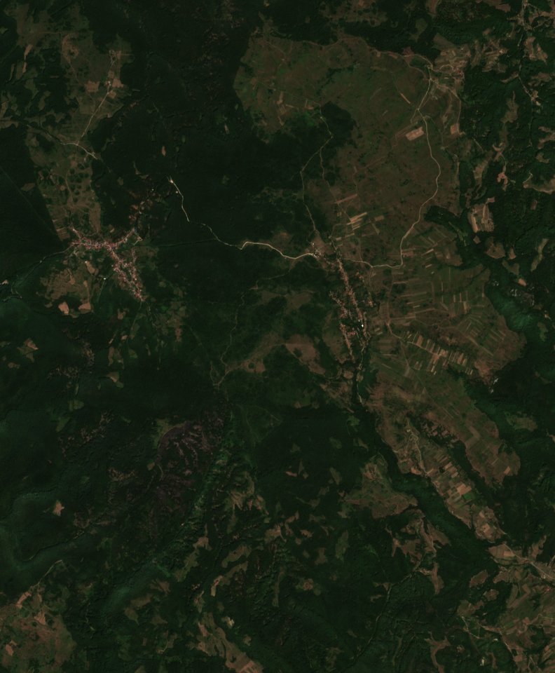 The area after the fire, August 15, 2026