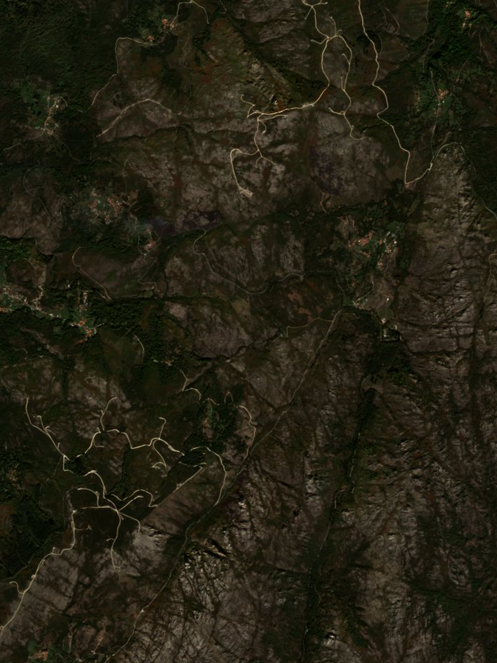 The area after the fire, October 18, 2026