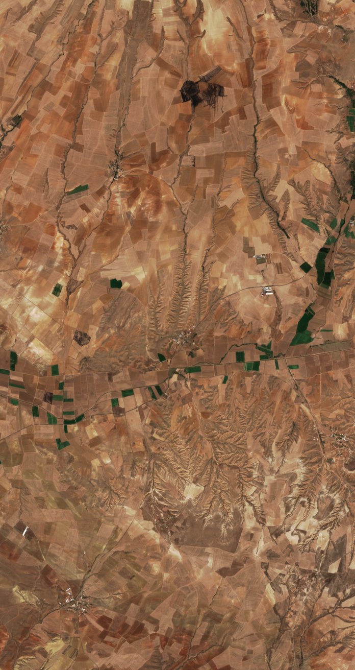 The area after the fire, October 9, 2026