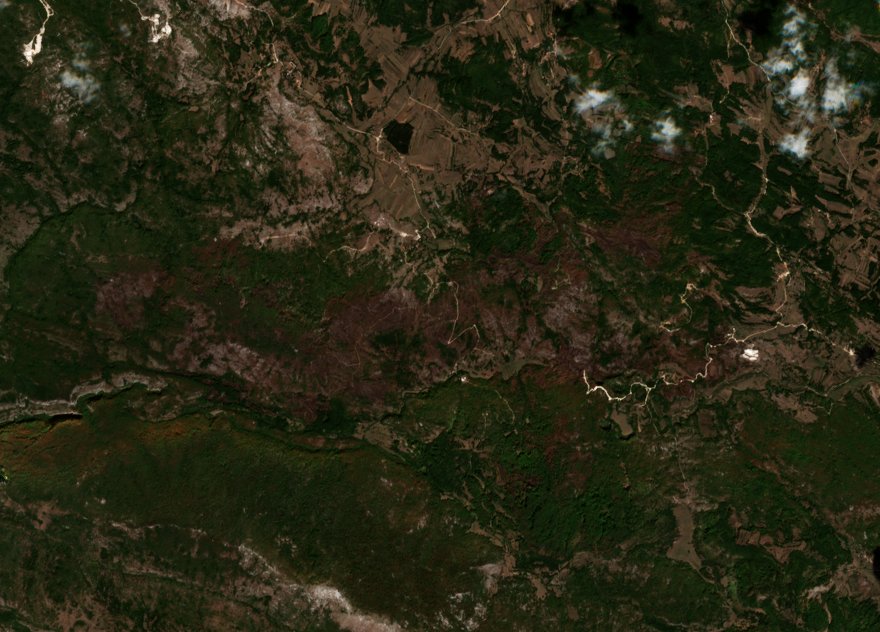 The area after the fire, September 17, 2026