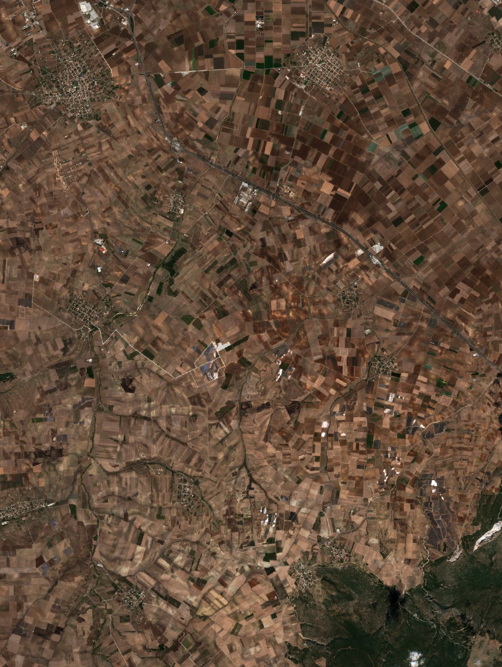 The area after the fire, October 4, 2026