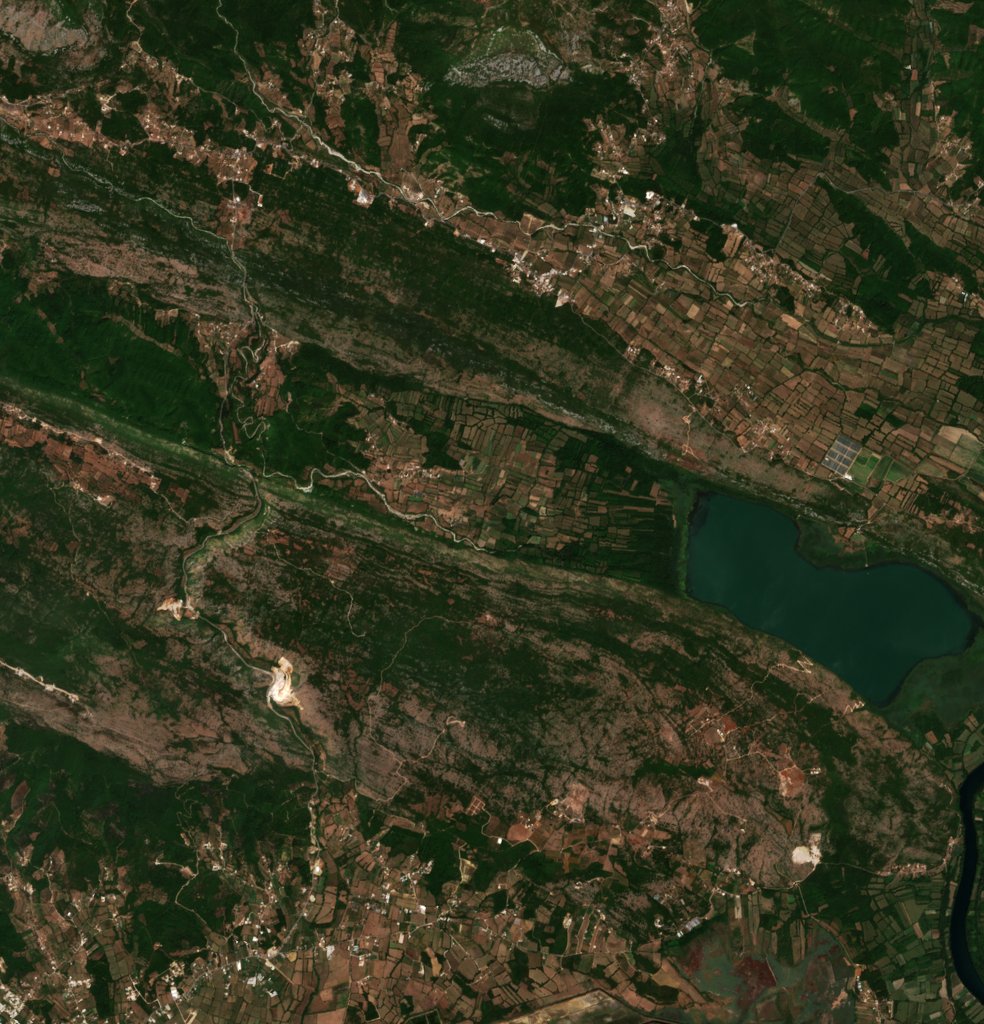 The area before the fire, August 3, 2026