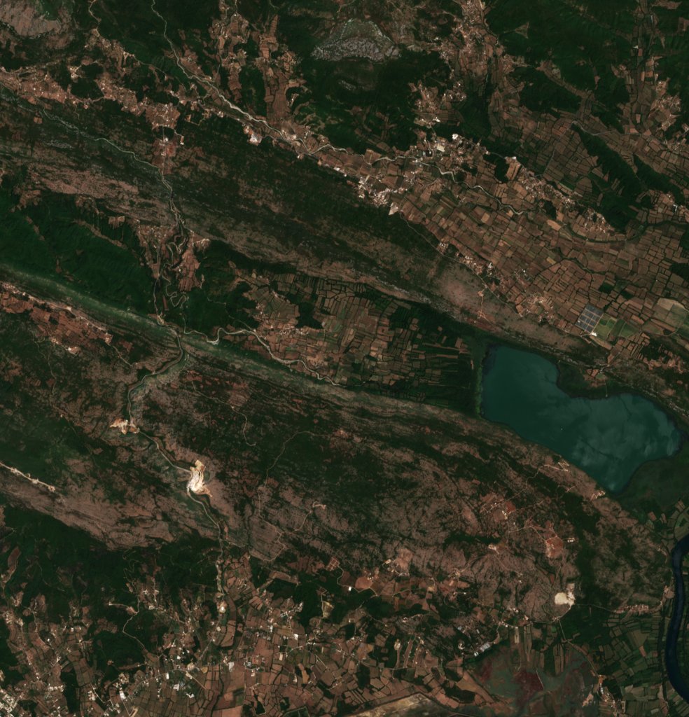 The area before the fire, August 11, 2026