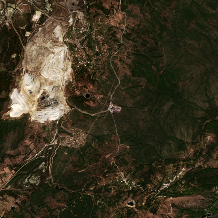 The area before the fire, September 12, 2026