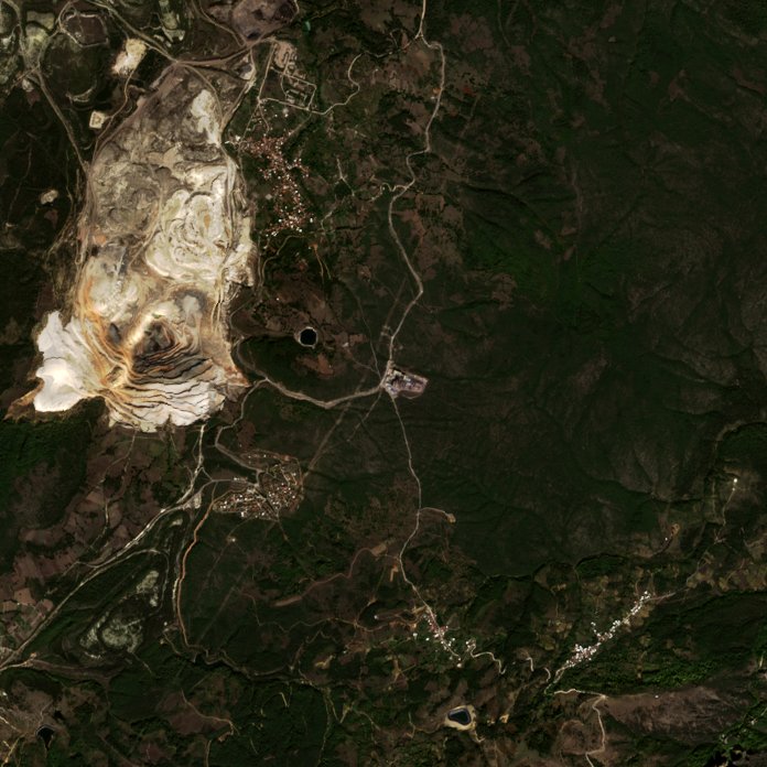 The area after the fire, October 10, 2026