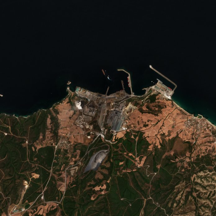 The area after the fire, August 26, 2026