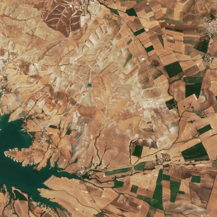 The area before the fire, September 13, 2026
