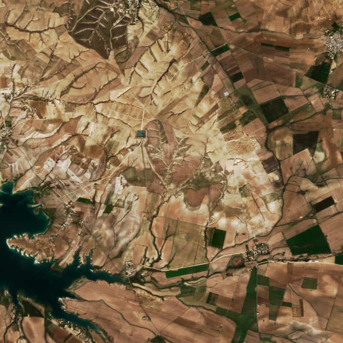 The area after the fire, October 18, 2026