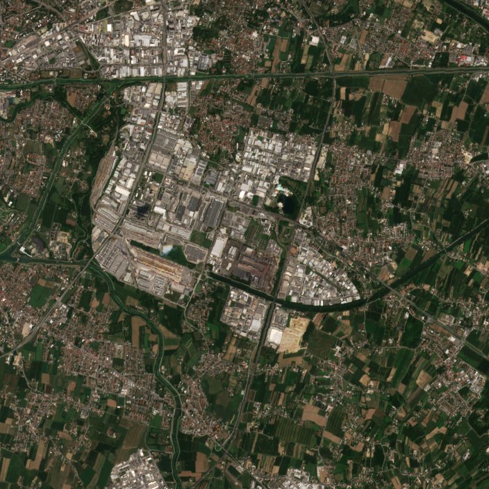Sentinel-2 images