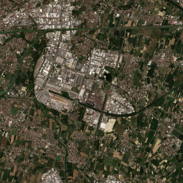 The area before the fire, August 5, 2026