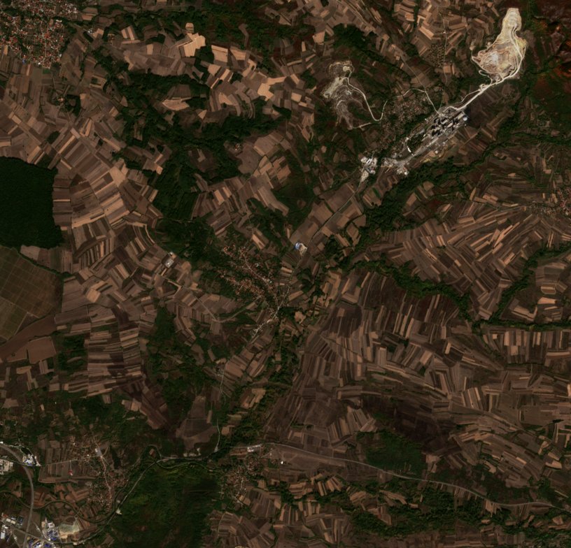 The area after the fire, October 14, 2026