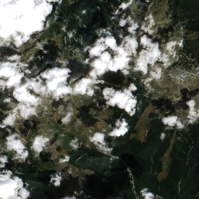 Sentinel-2 images