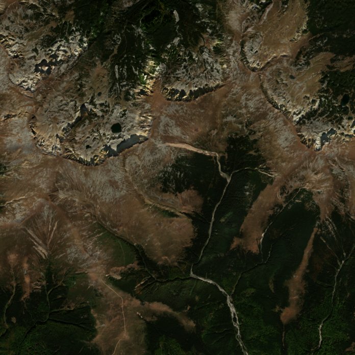 The area before the fire, October 1, 2026