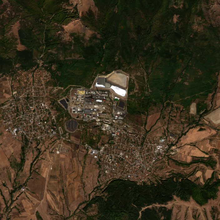 The area after the fire, October 6, 2026