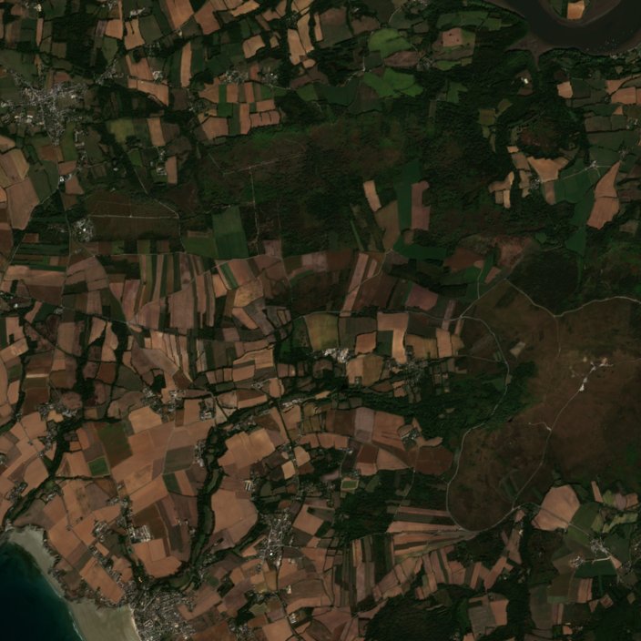 The area before the fire, September 14, 2026