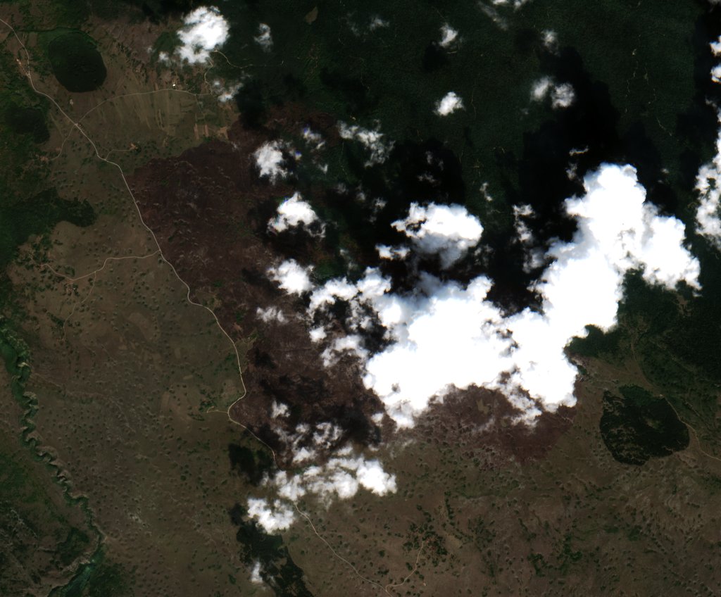 The area after the fire, September 20, 2026