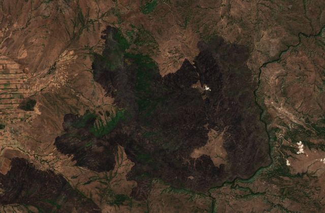 Satellite view near Prilep