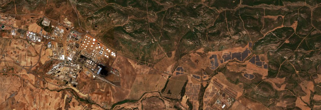 The area before the fire, September 11, 2026