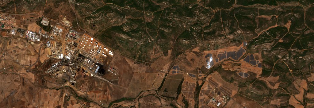 The area after the fire, October 9, 2026