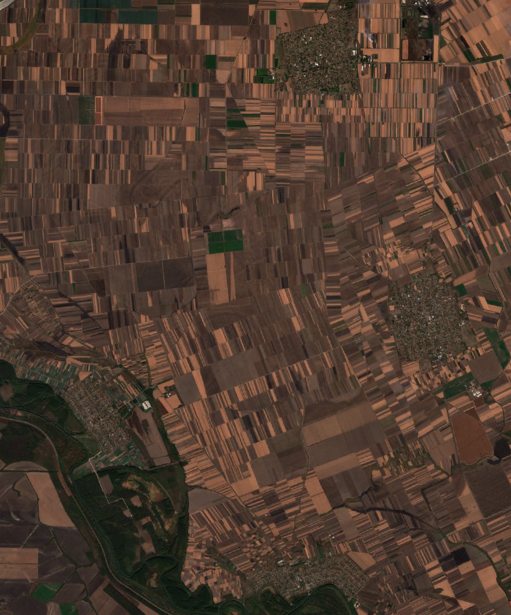 The burned area in 2018-ben