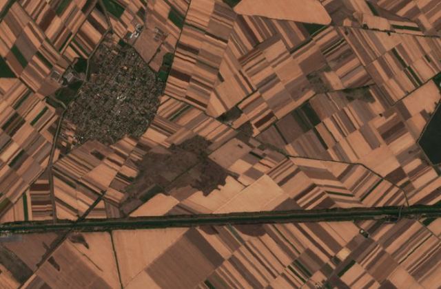 The most recent tracked fire from space