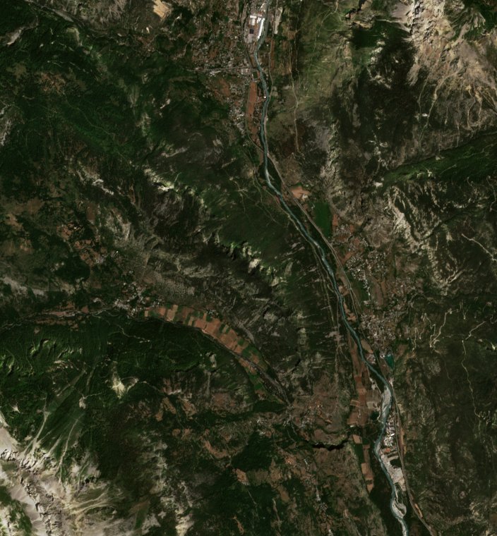 The area before the fire, July 14, 2026