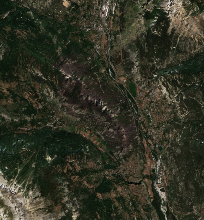 The area after the fire, July 27, 2026