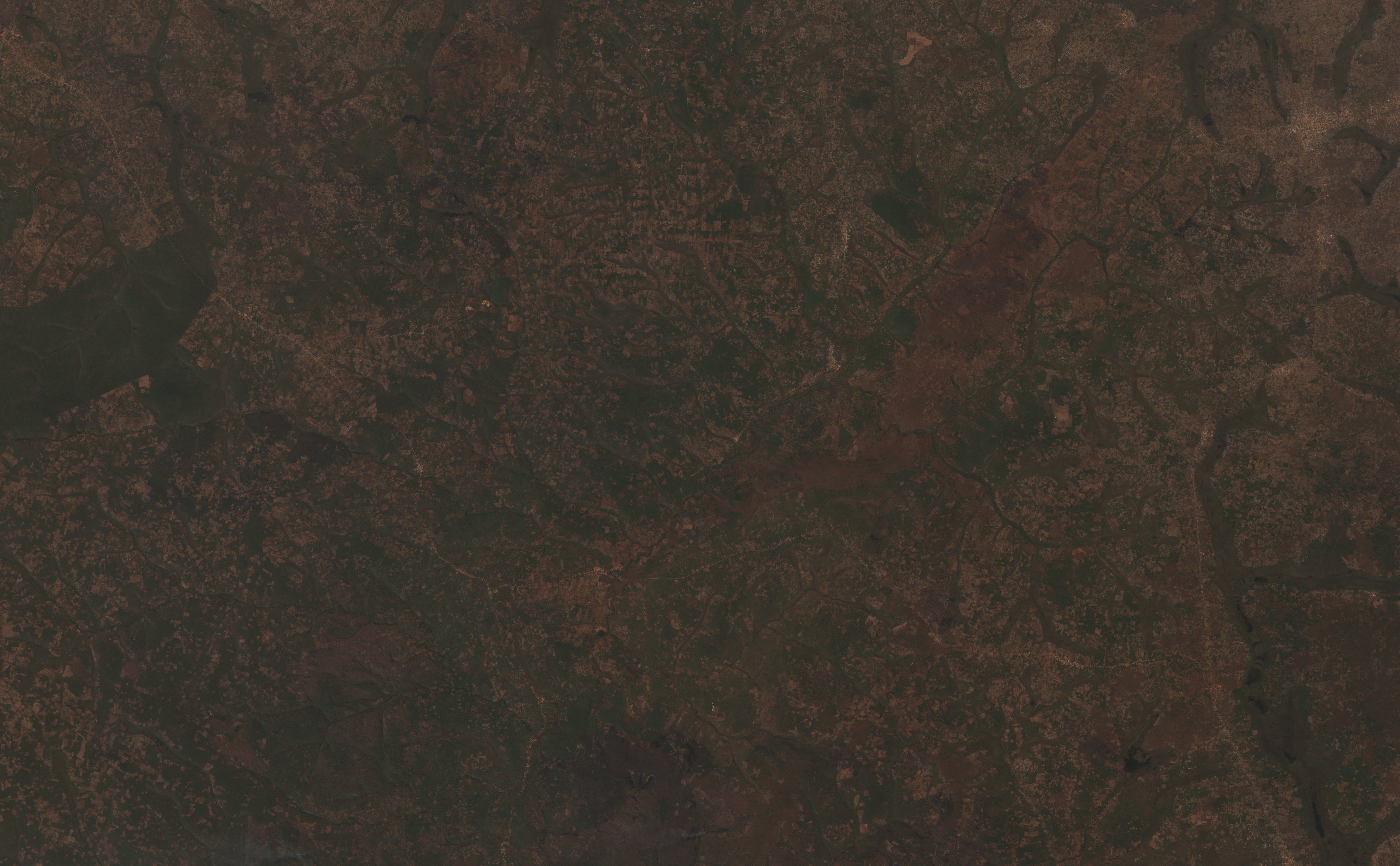 The area before the fire, August 6, 2026