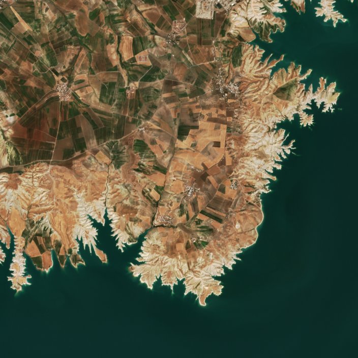 The area before the fire, September 10, 2026