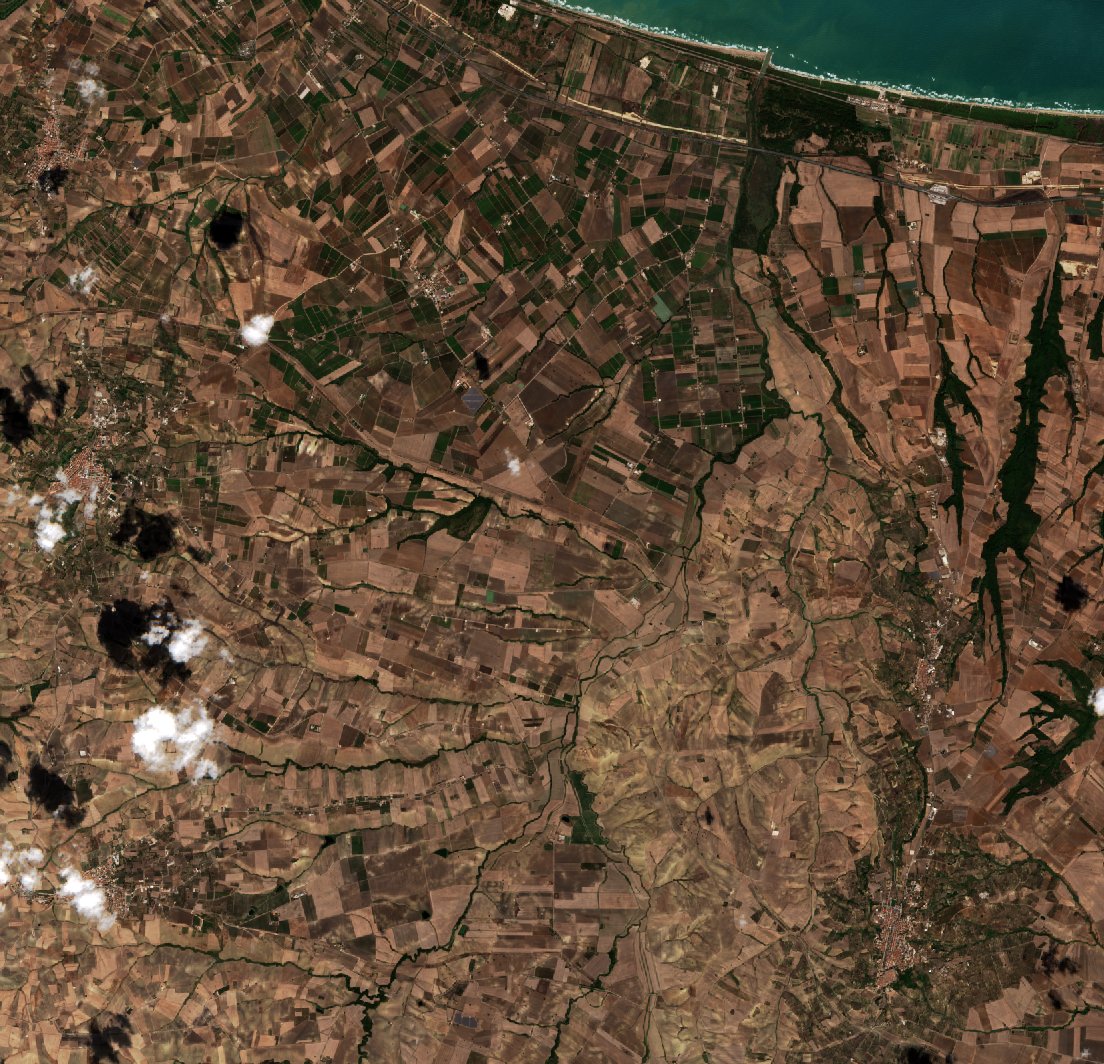 The area after the fire, September 23, 2026