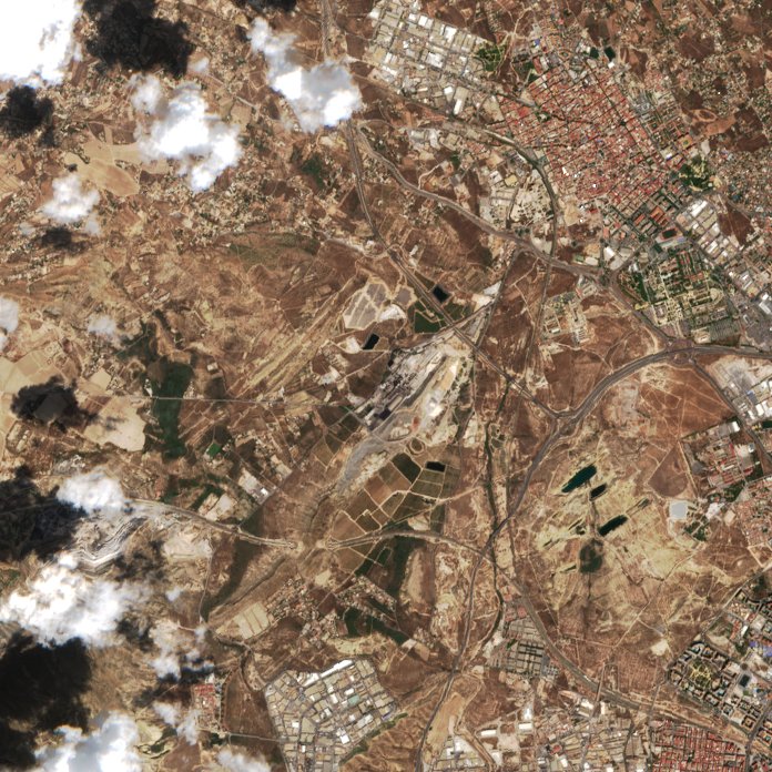 The area before the fire, September 11, 2026