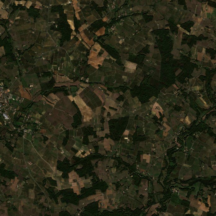 The area after the fire, October 18, 2026
