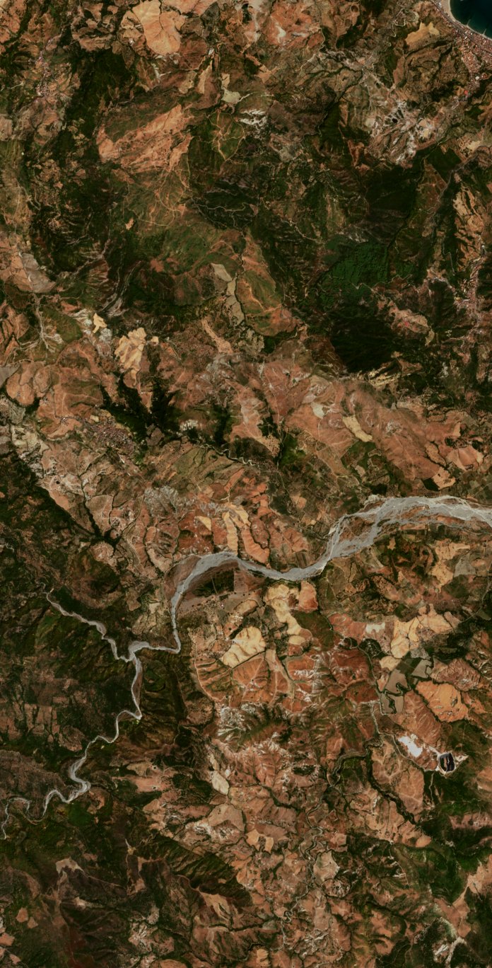 The area before the fire, August 26, 2026