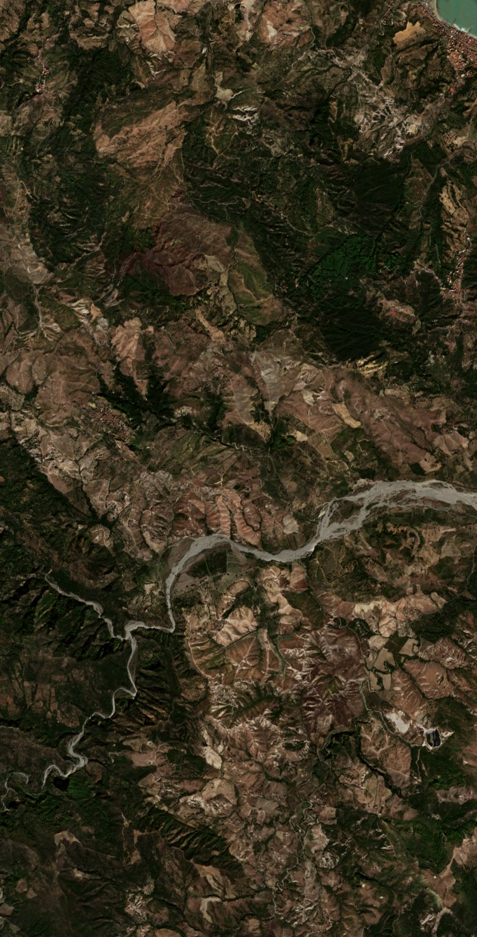 The area after the fire, October 15, 2026
