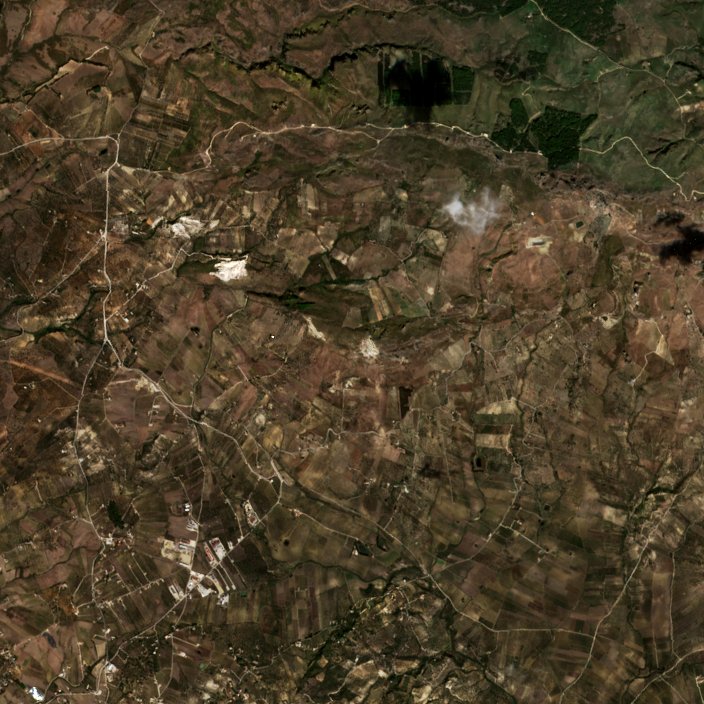 The area before the fire, October 13, 2026