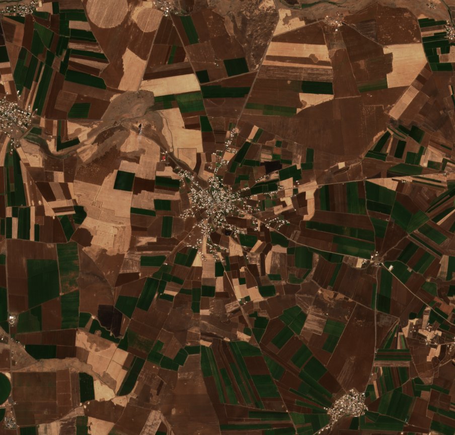 The area after the fire, October 10, 2026