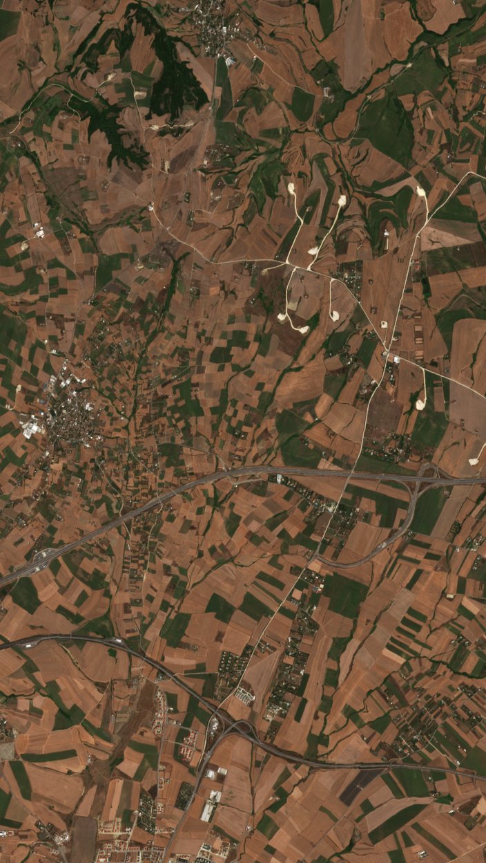 The area before the fire, July 27, 2026
