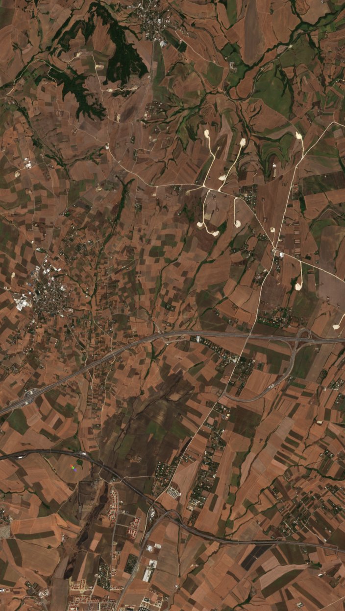 The area after the fire, August 24, 2026