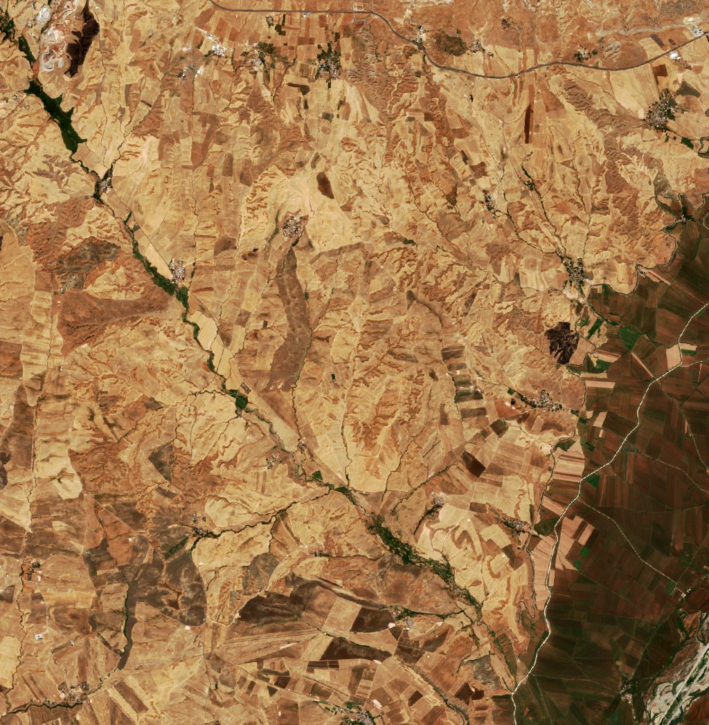 The area before the fire, September 15, 2026
